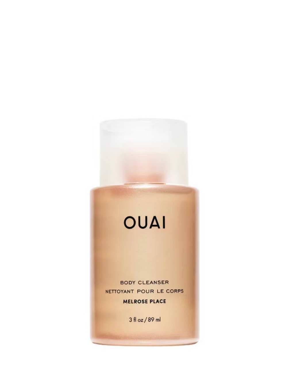 OUAI Melrose Place Body Cleanser - Rose Gold Bottle